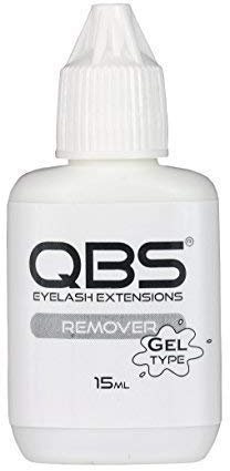 QBS® Gel Type Glue Remover – Eyelash Remover for Extensions | Transparent Adhesive Dissolver | Lash Glue & Cluster Remover | Eyelash Extension Cleaner | Debonds in 60s – 15g