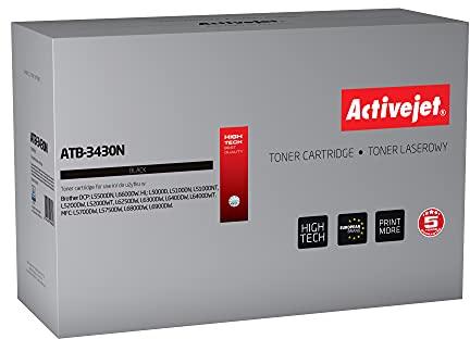 ActiveJet EXPACJTBR0084 Black Toner Cartridge (Pack of 1) - Toner Cartridges (Black, 1)