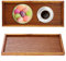 Wooden Tray, Solid Wood Rectangular Tableware Serving Tray Food Fruit Plate Tea Serving Plate Snacks Food Storage Dish Serving Table Plate for Restaurant Home (35 * 15cm)