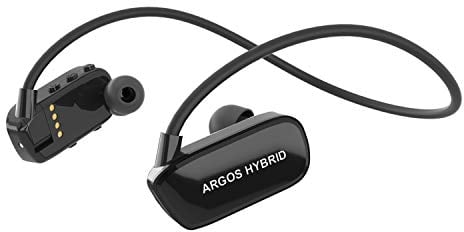 Argos Hybrid Sunstech Reproductor MP3 8GB Bluetooth Sumergible Impermeable IPX8, Batería Recargable 200mAh. Negro.