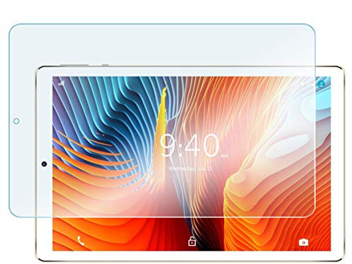 KARYLAX Displayschutzfolie aus gehärtetem Glas, Härtegrad 9H, kratzfest, für Yotopt 10.1 Tablet [Version 2]