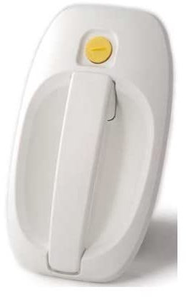 Serrure FAP Smart Droite poignée Blanc