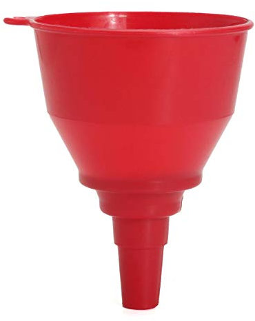 Manual Oil/Fluid Extractor Kit,90mm Plastic Funnel for Chainsaw Lawnmower Brushcutter Grass Cutter