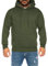 Raff & Taff Hoodie Kapuzenpullover Sweatshirt Sweater Pullover | S - 6XL | Sport Alltag Freizeit | Premium Baumwolle Fleece Innenseite (Oliv, M)
