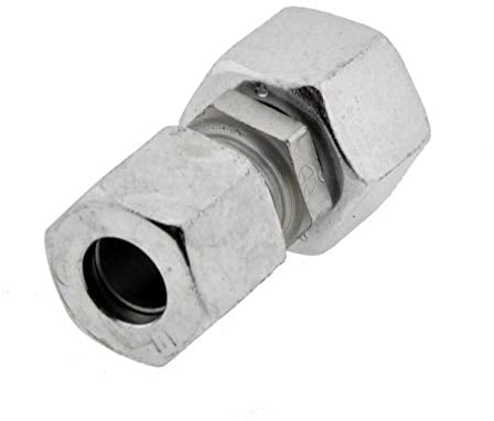 Schneidring - Reduziereinsatz mit Dichtkegel und O-Ring 8 L-6 L, Stahl verzinkte Reduzierung leichte Baureihe