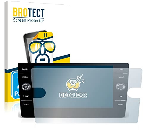 BROTECT Schutzfolie für Volkswagen Passat Variant TDI DSG 2020 Discover Media 8 2020