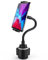 woleyi Soporte Tablet Portavasos Coche Cuello de Cisne, Soporte Tablet Copa Coche para Camión, Cinta de Correr, Carrito de Golf para iPad Pro Air Mini, Galaxy Tabs, móviles y tabletas de 4~12.9