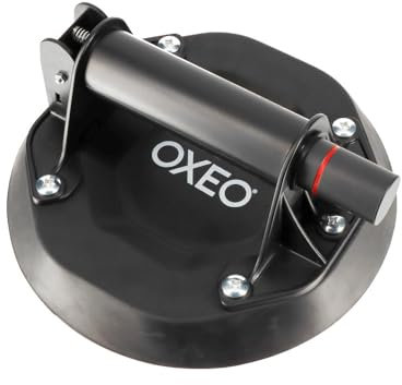 Ventouse professionnelle à pompe - 100 kg - Ventouse pour transport et manipulation de verre, carrelage, dalles