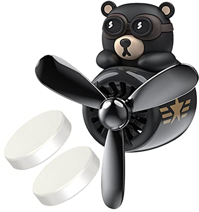 sadfd Auto Duft Diffusor Air Vent, Auto Lufterfrischer Vent Clip, Cartoon Pilot Auto Lufterfrischer, Auto Duft Klimaanlage Clip, Auto Innenausstattung Zubehör