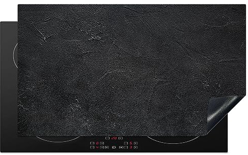 MuchoWow Herdabdeckplatte Ceranfeld Spritzschutz Küche Industriell - Beton - Grau - Vintage - Rustikal 91.2x52 cm Induktionsherd Abdeckung Induktionskochfeld Ceranfeldabdeckung