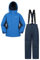 Mountain Warehouse Kinder-Ski-Set aus unisex Winterjacke und Hose - Zweiteiler für Winter und Schnee, Winterset/Regen-Set für Jungen und Mädchen, Regen-Ganzkörperanzug Blau Kinder 104 EU (3-4 Jahre)