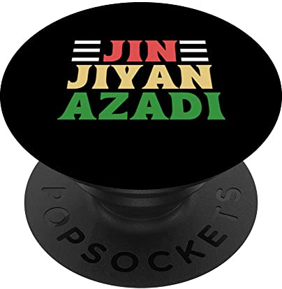 Jin, Jiyan, Azadi - Rojava Kurdistan Kurdisch PopSockets mit austauschbarem PopGrip