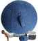 WoCOyo Übungsballbezug, 55/65/75 cm Sitzball Büro Bezug, rutschfest Yoga Ball Hülle, Staubdicht Gymnastikball Überzug, für Fitnessball Pilates Yoga Ball Balance Ball (Ohne Ball),003,65cm