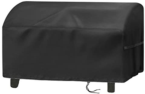 Jungda Grill Cover for Nexgrill Fortress 2.0 2-Burner Tabletop Portable Grill, Heavy Duty 600D Waterproof Table Top BBQ Grill Cover