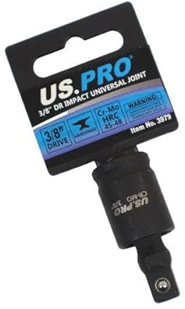 US PRO Tools 3/8 Drive Universal Impact Socket Joint Wobble Swivel Extension 3979