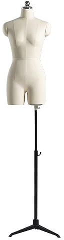 schneiderpuppe Schneiderpuppe Damenbüste Schneiderbüste Zum Nähen Von Kleidung, Halbkörper Gespaltenes Bein Schaufensterpuppe Mit Verstellbarem Stativständer Für Kleiderform Anzeige for Clothing Shop
