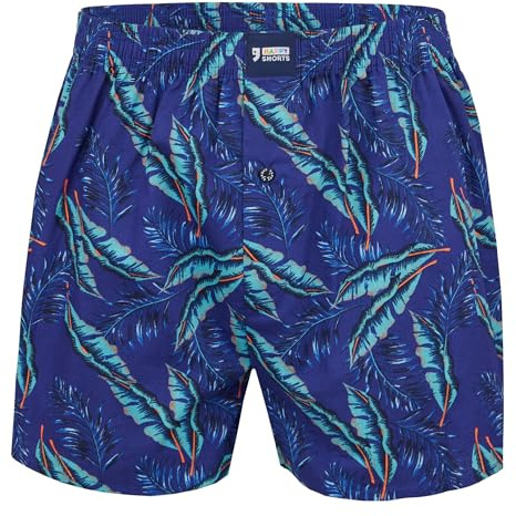 Happy Shorts Herren American Boxer Boxershorts Shorts Webboxer mexikanischer Kaktus - Mexican Cactus