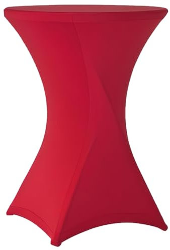 Gastro Uzal Stehtischhusse Stuttgart (Rot, 70cm)