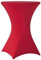 Gastro Uzal Stehtischhusse Stuttgart (Rot, 70cm)