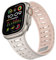ZZDZZ Correa Magnética Compatible con Correa Apple Watch 49mm 46mm 45mm 44mm 42mm, Correa Deportiva Silicona para Apple Watch Ultra 2 Ultra iWatch Serie 10 9 8 7 SE 6 5 4 3 2 1, Starlight Rosa