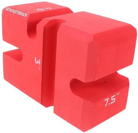 KITANDOVE Block Eva-schaum Ergonomischer - Für Zuhause Rote Fitnesshilfe Verbesserung Bankdrücktechnik Und Trainingsleistung