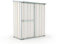 Casetta da Giardino in Lamiera box in acciaio misura 155 x 100 cm x 192 cm di altezza - 50 kg - 1.55 mq (Bianco)