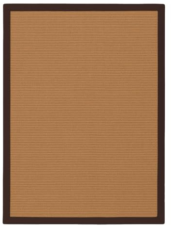 Astra Sisalteppich Manaus - 100% Naturfaser Teppich aus Sisal, robust & rutschfest, fußbodenheizungsgeeignet, ideal für Wohnzimmer, Flur & Büro braun/Mocca 65x140cm
