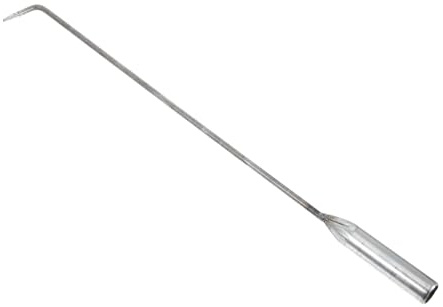 GALPADA Attizzatoio Braciere in Metallo Resistente con Manico Lungo Strumento Portatile per Escursionismo e Barbecue Poker per Falò Esterno Ergonomico e Facile da Usare