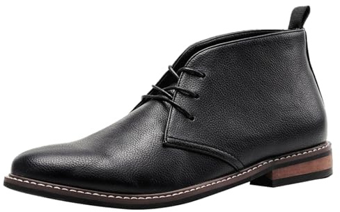 Générique Bottes en Cuir pour Hommes Chaussures Traditionnelles Classiques en détresse
