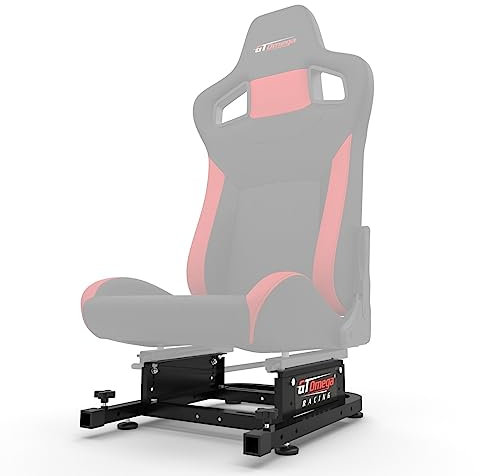 GT OMEGA Racing Rear Seat Frame for Steering Wheel Stands to Expand into Racing Simulator Cockpit for Ultimate Gaming Console Experience - Gaming Chair Accessories