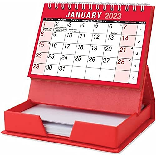 Tallon 2023 Desktop Month to View Calendar Tear Off and Memo Note Pad, 3047