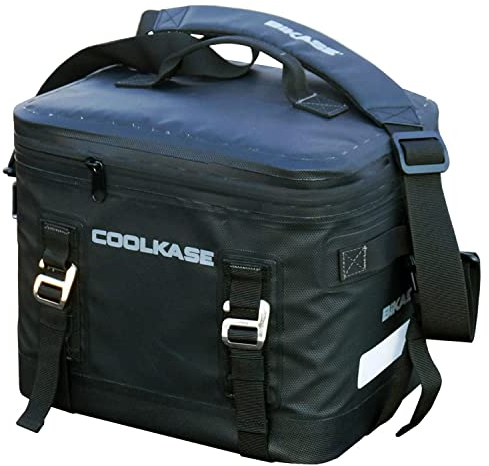 CoolKASE by BiKase – montierbarer Kühler für Ihren Fahrrad-Heckträger, Motorrad, ATV oder Kajak, wasserdichte Reisetasche für Männer und Frauen, halten Sie Ihre Wasserflasche, Dosen, Glasflaschen kühl