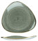 Churchill Stonecast -Triangle Plate Teller- Durchmesser: Ø26,5cm, Farbe wählbar (Peppercorn Grey)