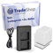 2x Akku + 2-fach Ladegerät für Netgear/Arlo Go Sicherheits-Kamera - 3000mAh 7,2V Li-Ion - ersetzt DU-A1, DU-A2 - Ladestation mit Micro-USB Kabel
