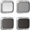 LENSKINS ND-Filter für DJI Air 2S Drohne, 4er-Pack ND8, ND16, ND32, CPL Filter-Set, kompatibel mit DJI Air 2S Zubehör, Neutraldichte und Zirkular-Polarisator-Objektivfilter-Set, Objektivschutz