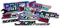 Finest Folia JDM Aufkleber Set für Auto Motorrad Helm Japan Stickerbomb japanische OEM Sticker Tuning Autoaufkleber Folie selbstklebend wetterfest R207 (Stickerbogen 3, Mit Hologramm Effekt)