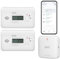 SAVS Linksmart® Intelligentes Bundle - 2 C10-W Kohlenmonoxidmelder und G10 Gateway - Funktioniert über App - WiFi - Drahtlos RF koppelbar - CO-Melder - Smart Home