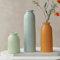 Set di 3 piccoli vasi in ceramica da 26,6 cm, per decorazioni per la casa e centrotavola, fiori rustici in stile rustico, mini vasi decorativi (colorati)