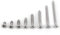 tornillos inox 316 + Akozon Tornillos autorroscantes 200 piezas M3 Acero inoxidable SS304 Tornillo Phillips(Flachkopf)