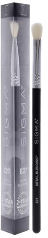 Sigma Beauty Professioneller E27 Detail Lidschatten-Blending-Pinsel – Pinsel für Lidschattenauftrag und Verblenden – Pigmente auftragen und harte Linien für einen gut verblendeten Effekt ausblenden
