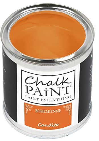 CHALK PAINT EVERYTHING BOHEMIENNE Candito 250 ml - SENZA CARTEGGIARE Colora Facilmente Tutti i Materiali