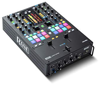 RANE Seventy-Two MKII - Mixer DJ professionale a 2 canali per Serato DJ con schermo multi-touch, doppi ingressi DVS e pad Akai Pro MPC Performance