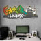 tjapalo® Cooles Gamer Wandtattoo Gaming Zimmer Wohnzimmer Jungen Wandsticker game controller, Größe: B58xH24cm
