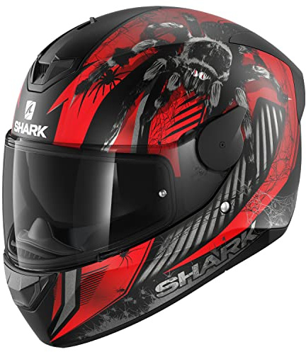 SHARK D-SKWAL 2 ATRAXX Mat Black Red Anthracite L