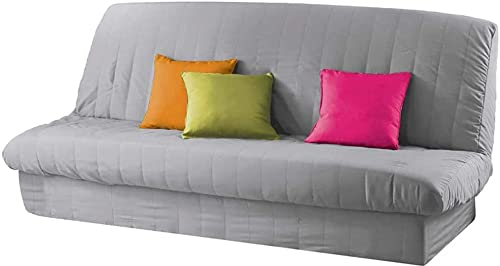 KGS Housse clic clac - Grise - 140x200cm