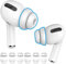 Delidigi 6 Pares AirPods Pro y Pro 2 Almohadillas de Silicona de Doble Brida Accesorios de Reemplazo de Auriculares para Los Oídos Compatible con Apple AirPods Pro (2019)/ Pro 2 (2022)