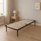 Nuits D'or Jacky - Solide et Confortable Sommier 80x200 x 29 cm Cadre a Lattes + 6 Pieds en Metal - Montage Rapide et Facile - epaisseur du Metal +/- 1,2 mm 14 Lattes en 9mm