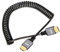 chenyang Cable HDMI elástico en espiral HDMI 1.4 tipo A macho a macho 4K 60Hz cable de extensión