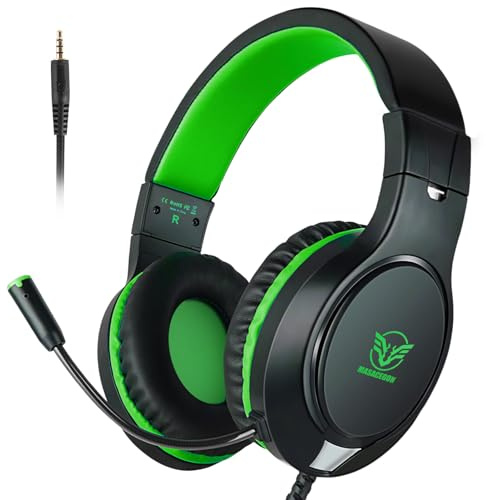 KHAZNEH Gaming Headset für PS4 PS5