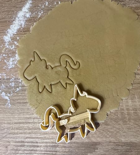 Einhorn Plätzchenausstecher Ausstechform Backen Form Kekse keksausstecher